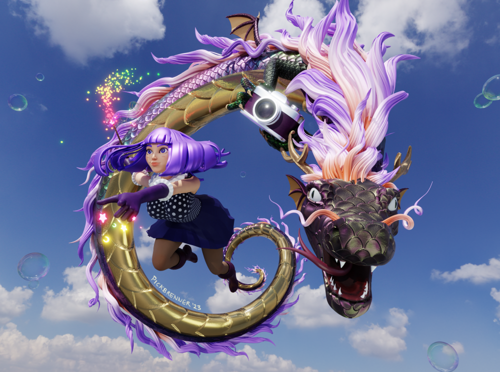 The Flying Dragon Witch - image 5 - student project