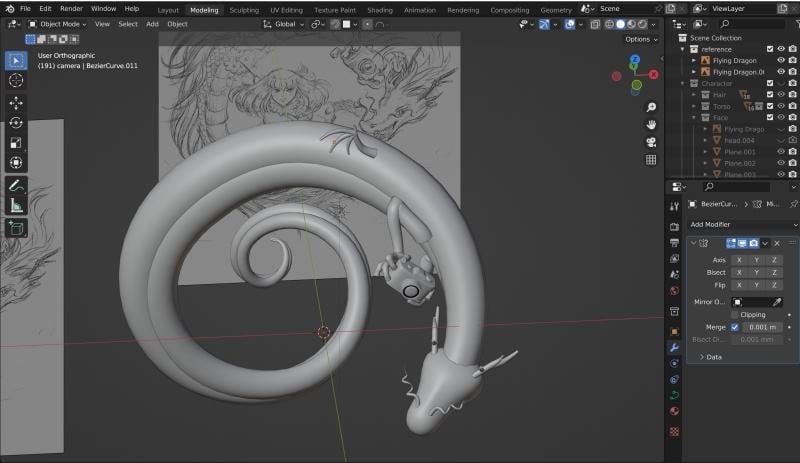 The Flying Dragon Witch - image 4 - student project