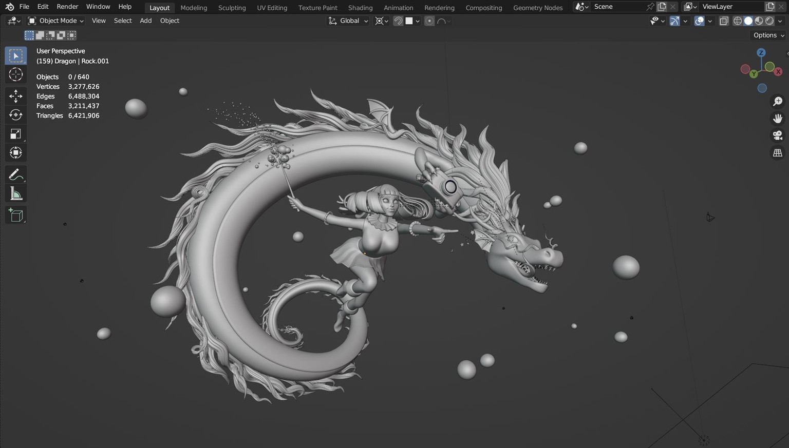 The Flying Dragon Witch - image 9 - student project