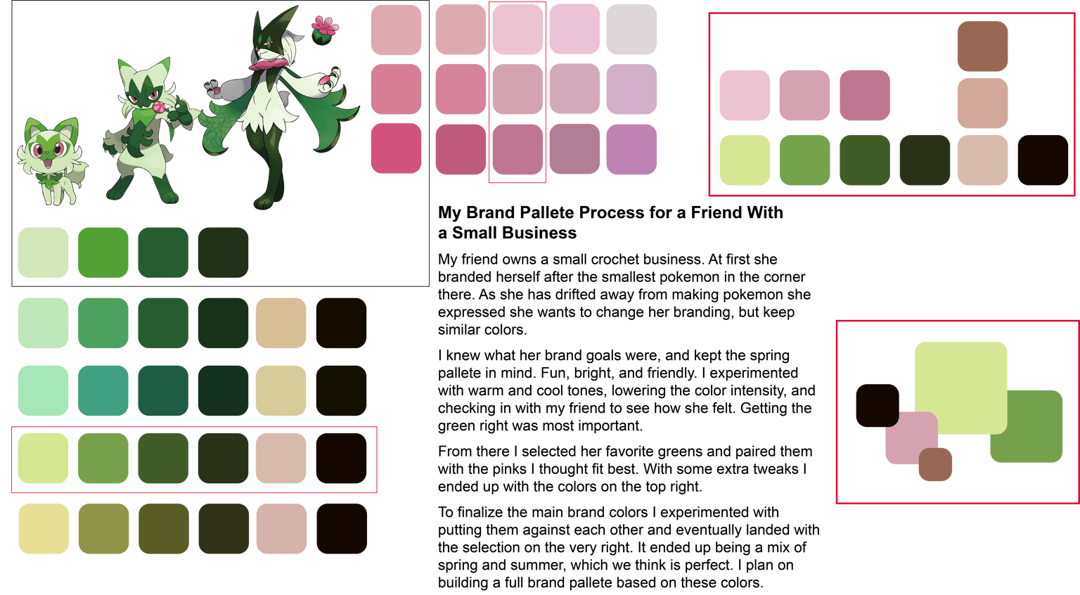 Best Friend's Small Business Pallete - image 1 - student project