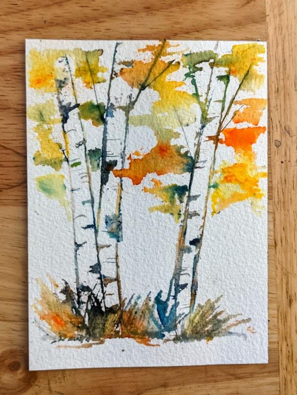 Birches - image 1 - student project