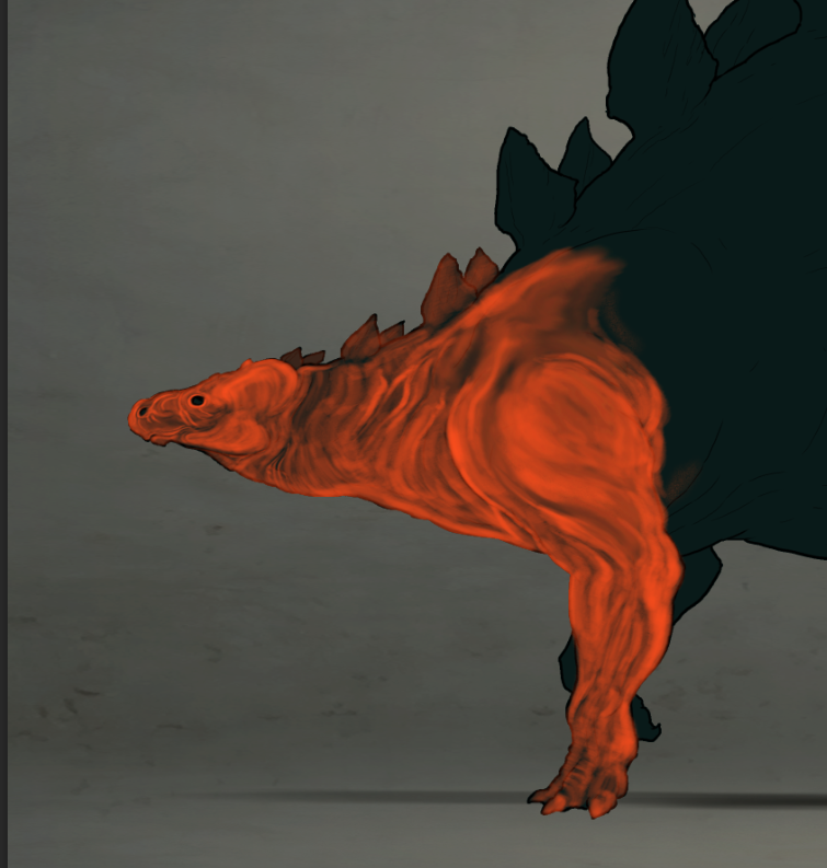 stegosaurus - image 1 - student project