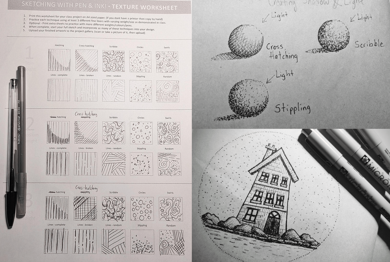 Ink - Ball point pens and fine liners - image 1 - student project