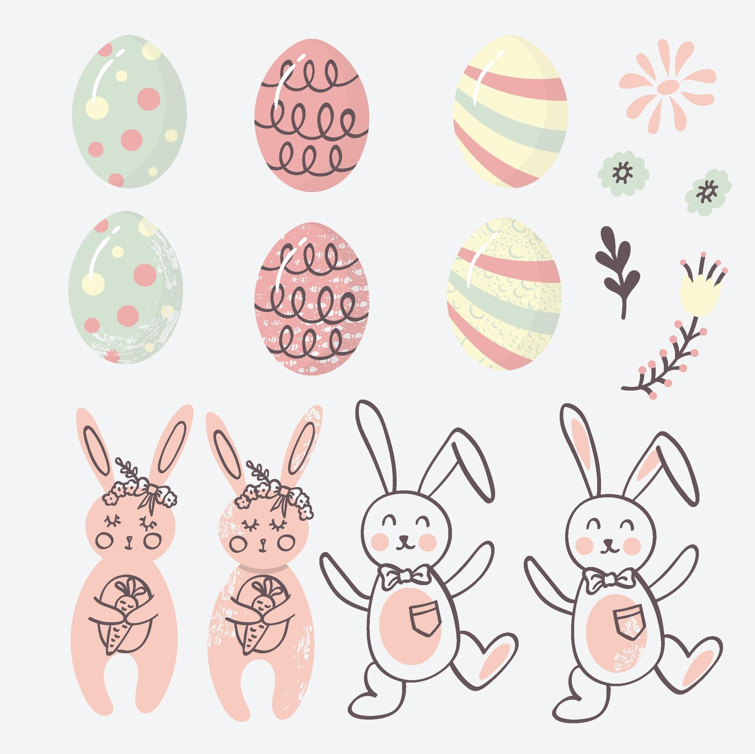 Easter Bunnies - image 2 - student project