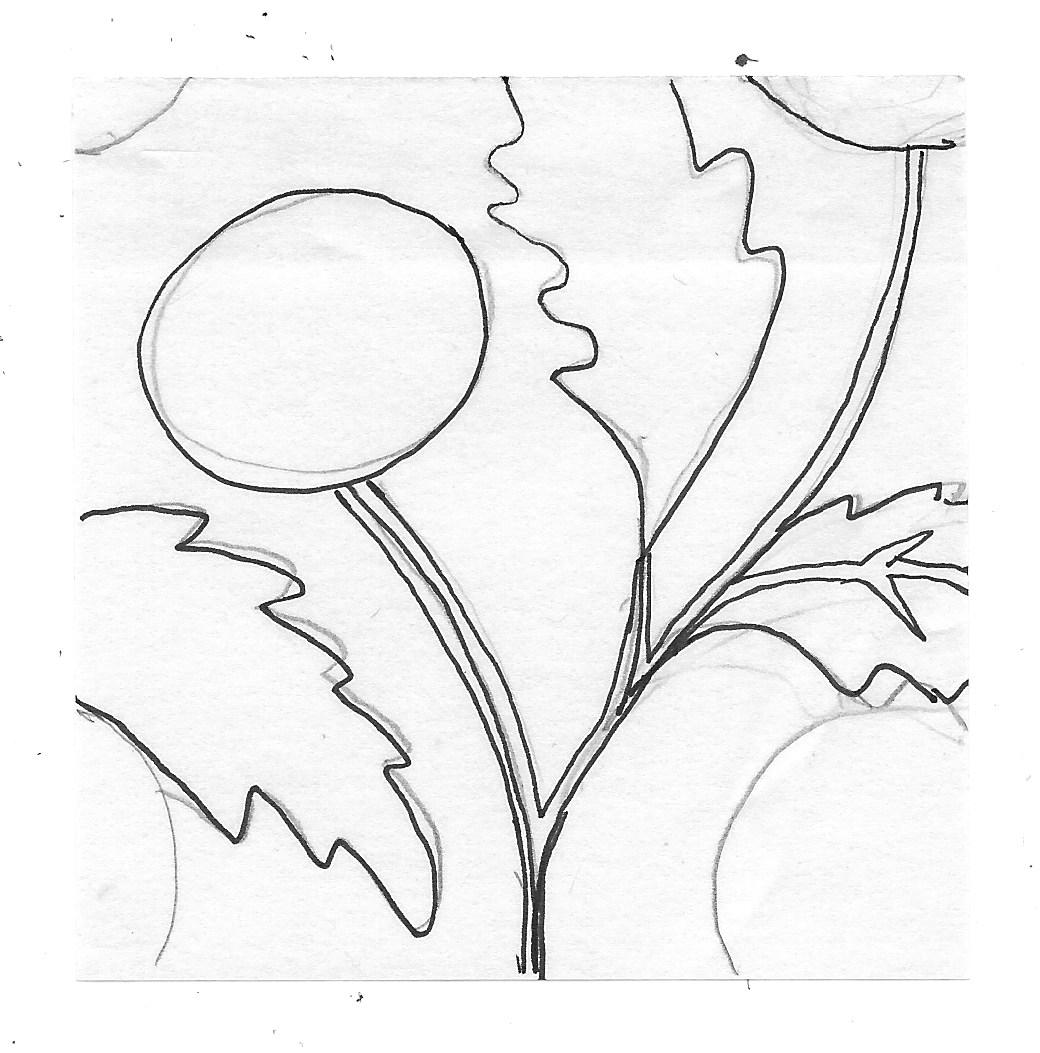 Trailing Chrysanthemum Branches - image 3 - student project