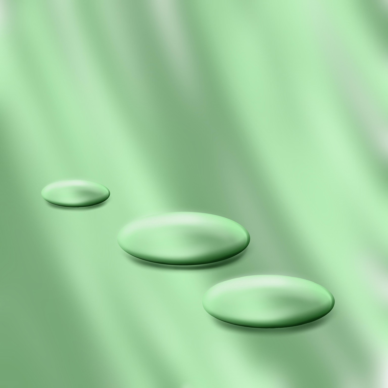 3D water droplets - image 2 - student project