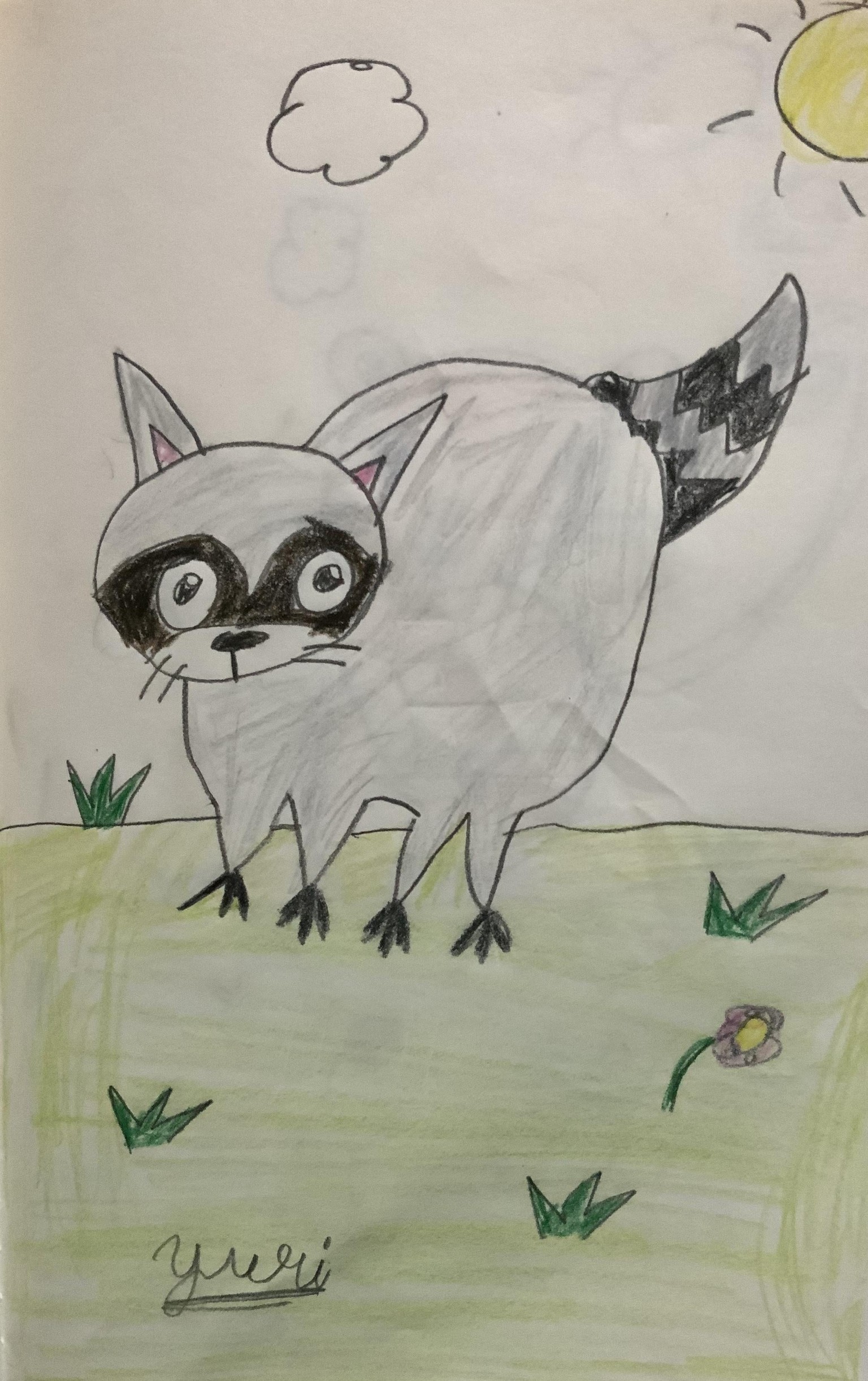 By Urielle (9yrs old) - image 2 - student project
