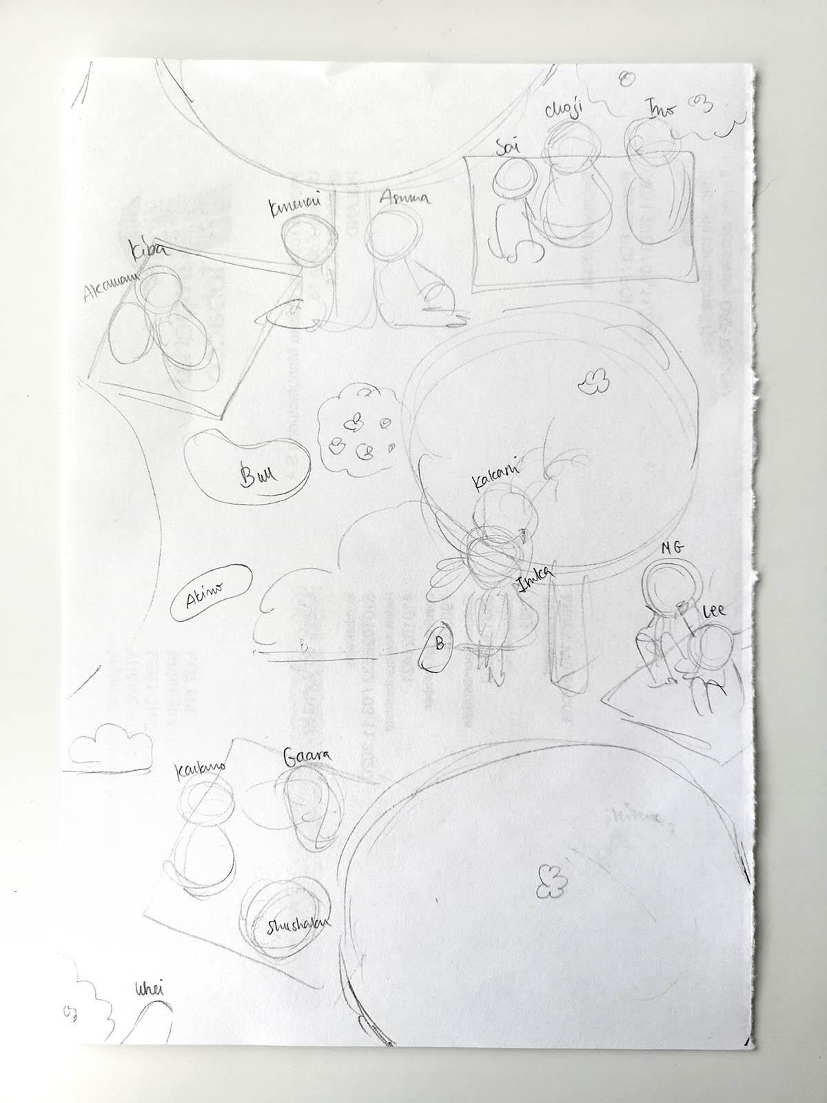 (WIP) Half drop repeat pattern - Picnic - image 1 - student project