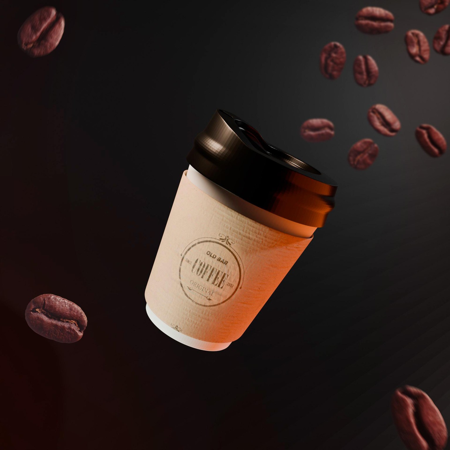 My project 3D - Coffee Cup - image 1 - student project