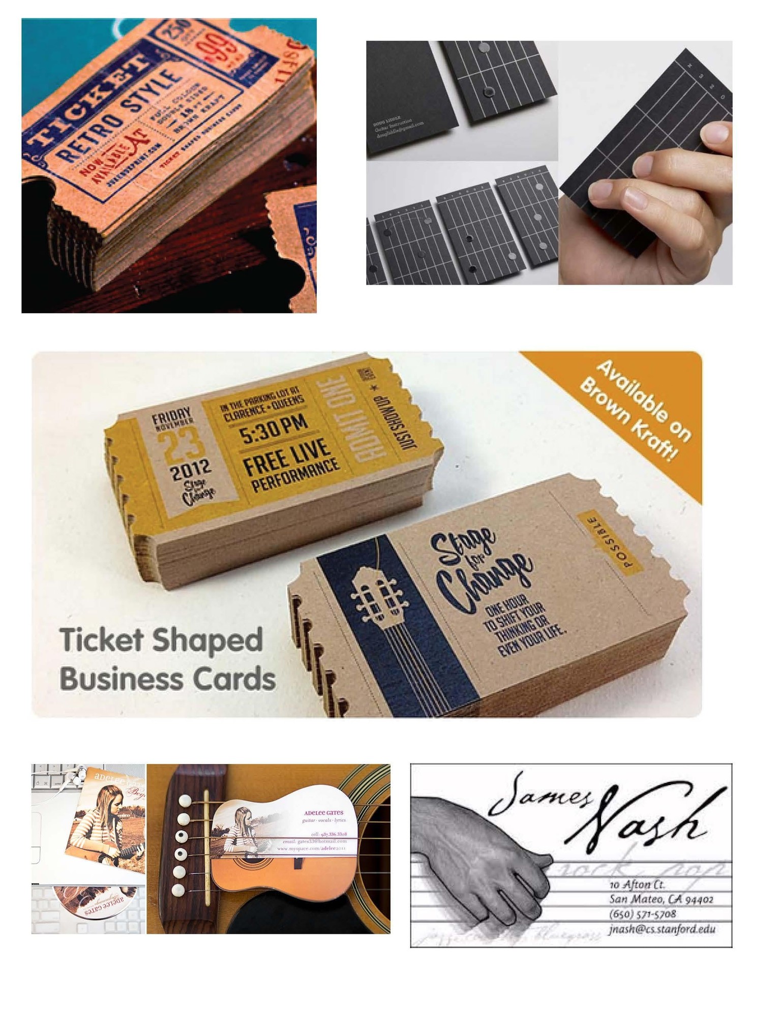 Take 3 Music Trio Business Card feat. JukeBox - image 2 - student project