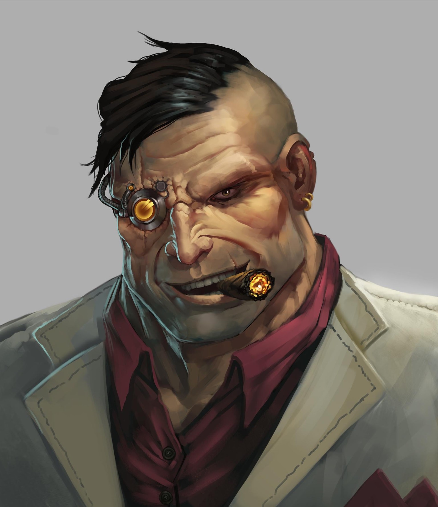 Futuristic crime lord - image 1 - student project