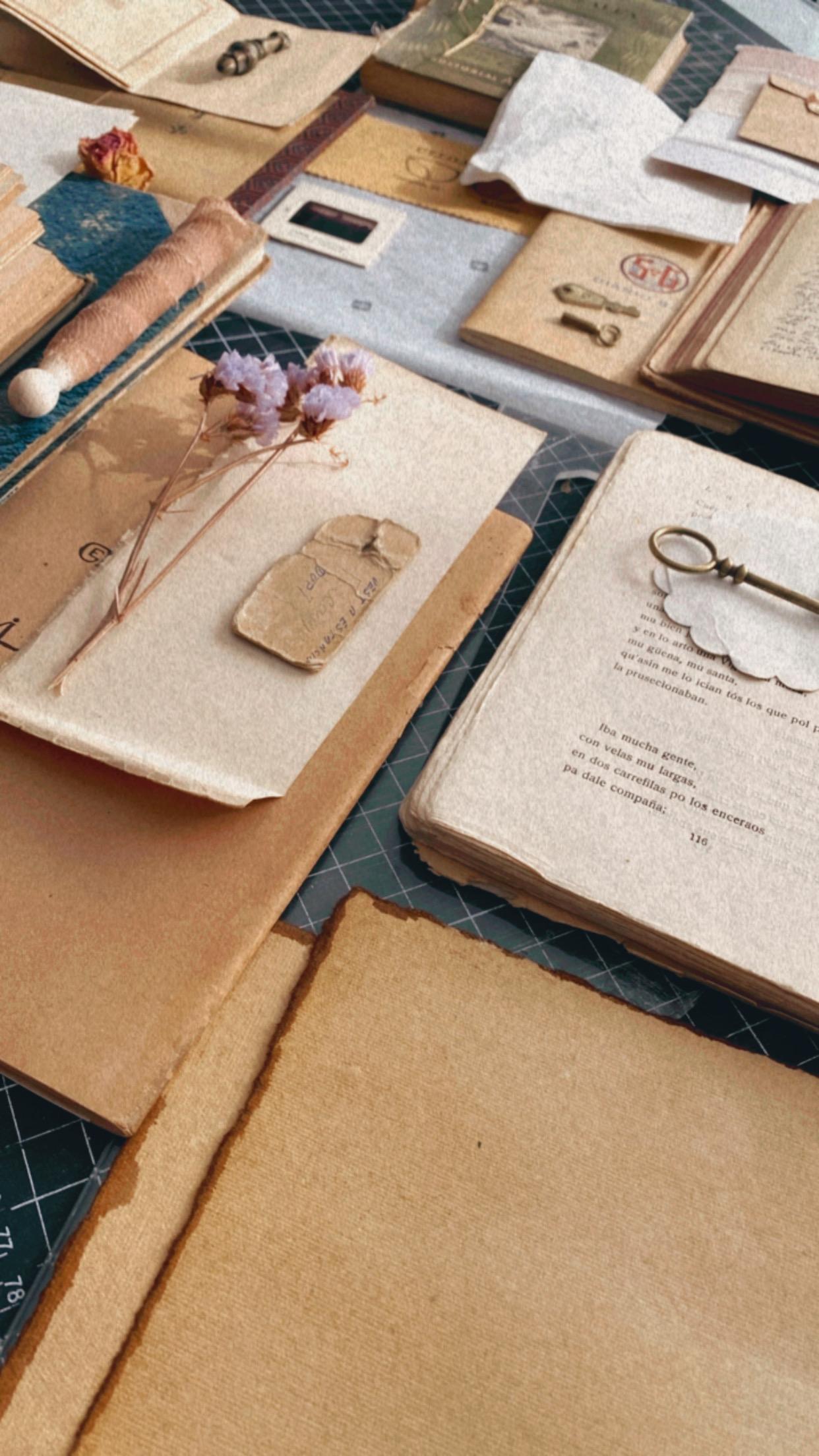 Flat lay composition at my creative studio - image 6 - student project