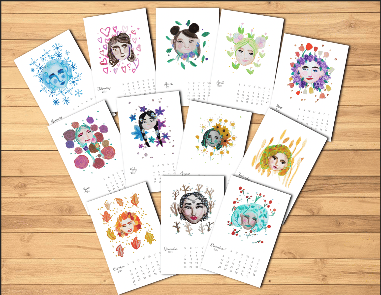 Calendar - image 1 - student project