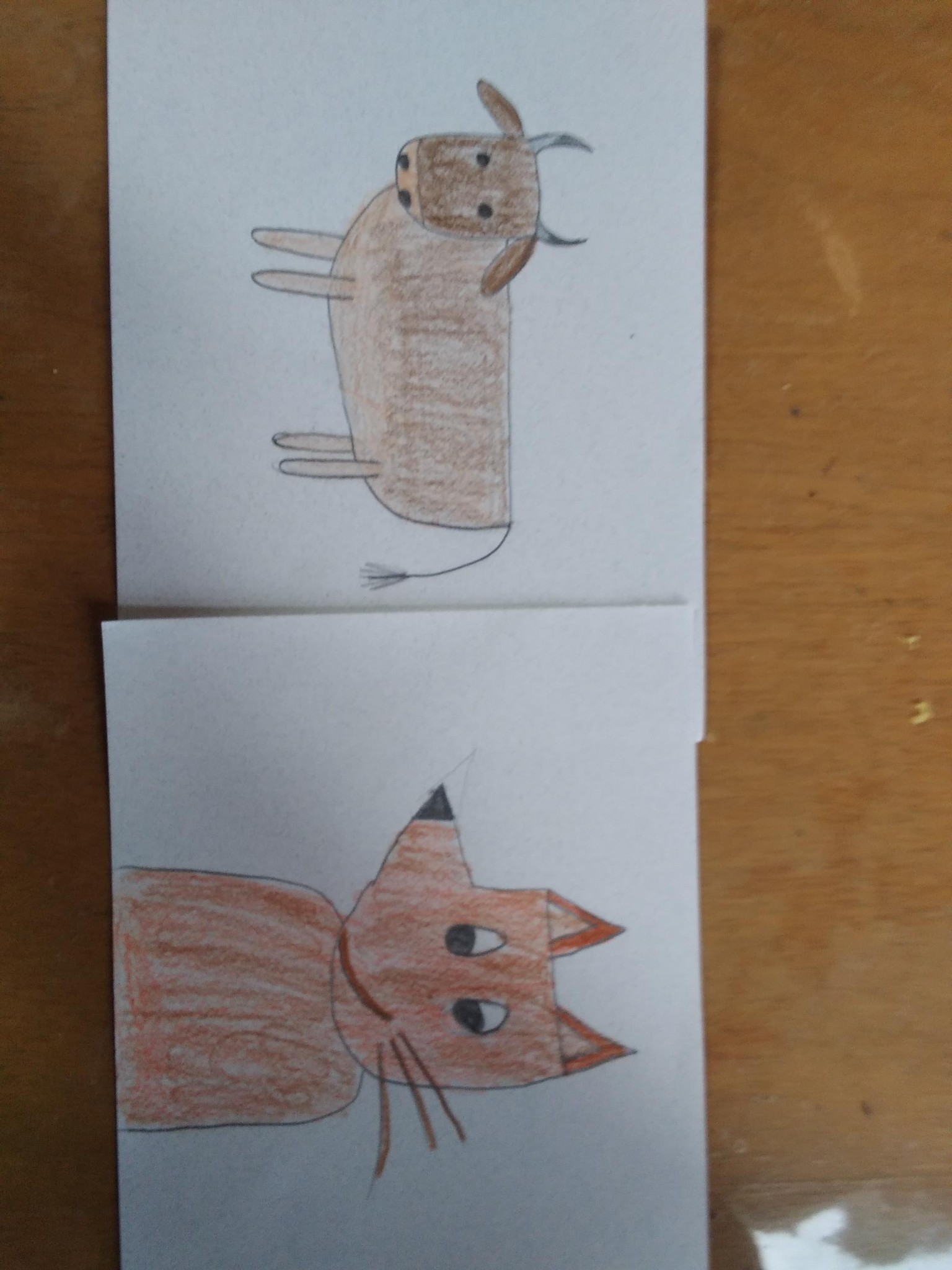 Cow and Fox - image 1 - student project