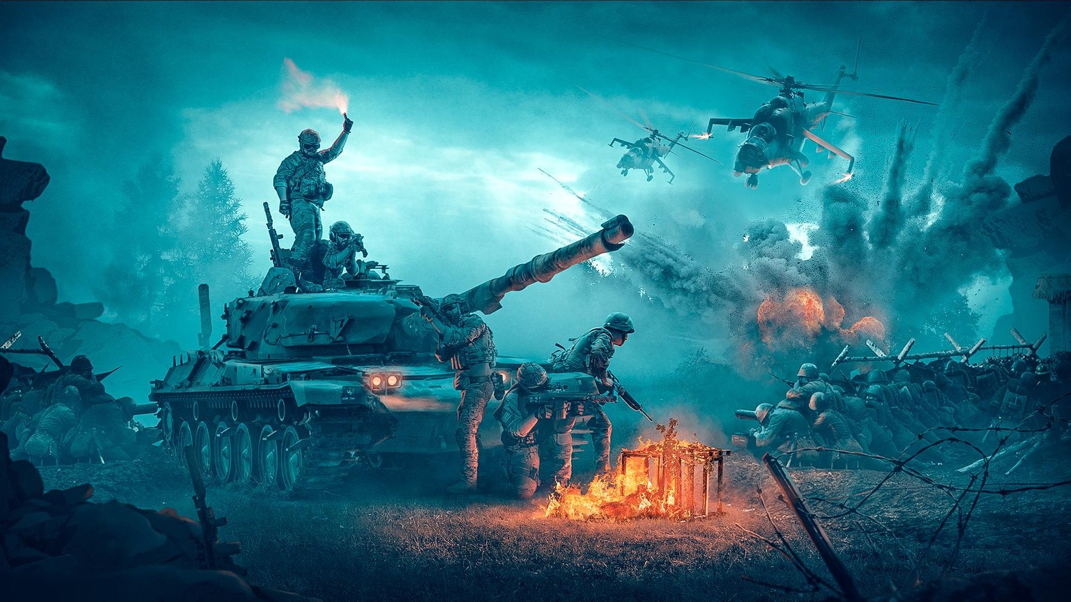 Call of Duty Photo Manipulation - image 2 - student project