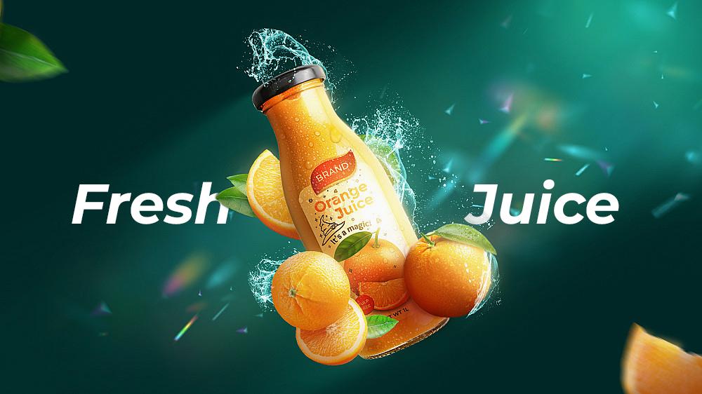 Fresh Juice Photo Manipulation - image 1 - student project