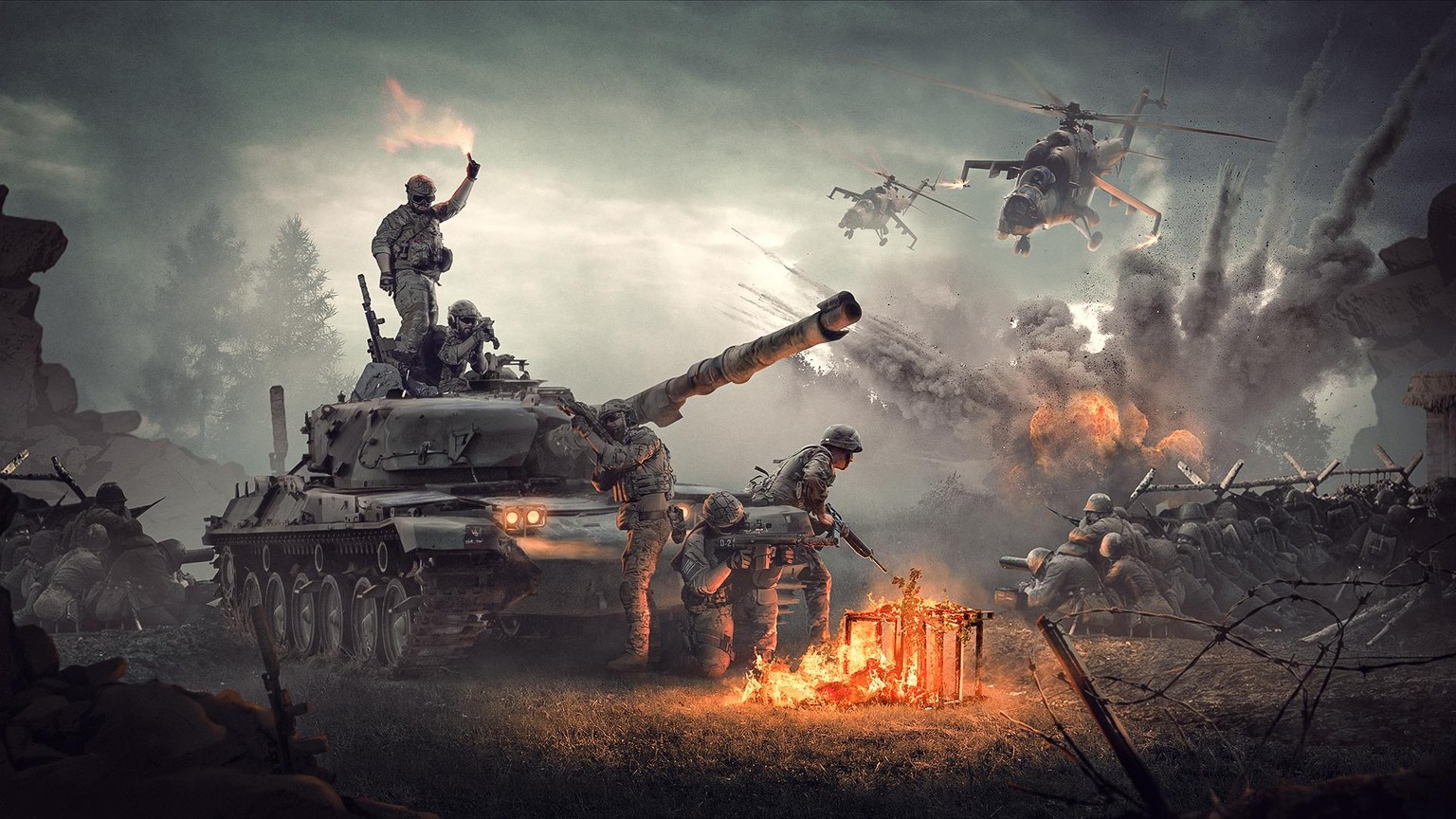 Call of Duty Photo Manipulation - image 1 - student project