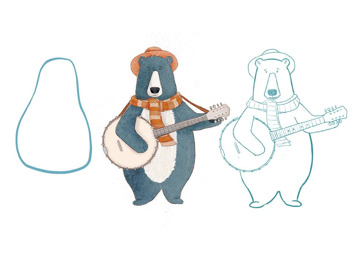 Bear Belly Folk Band - image 1 - student project