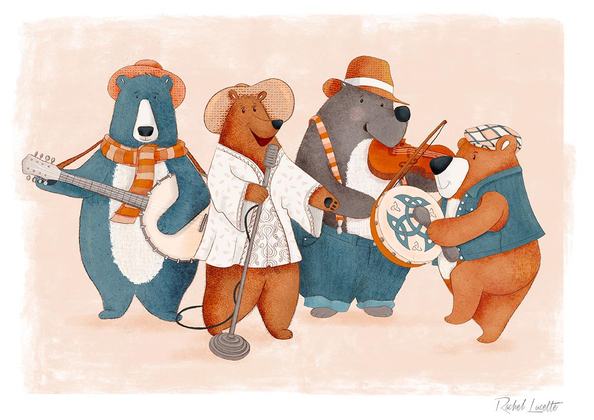 Bear Belly Folk Band - image 5 - student project