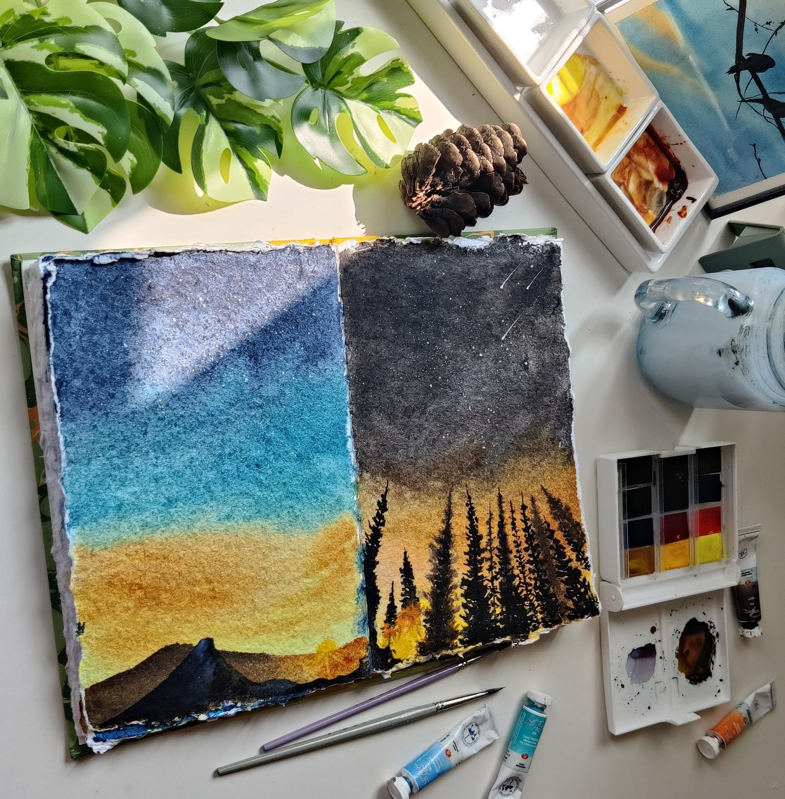 Watercolor sketchbook - image 2 - student project