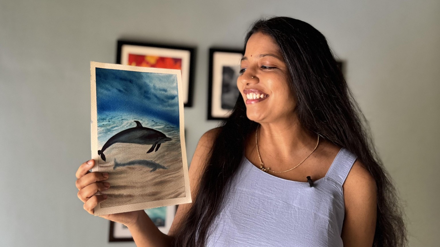 Dolphin by the seabed 🐬 - image 2 - student project