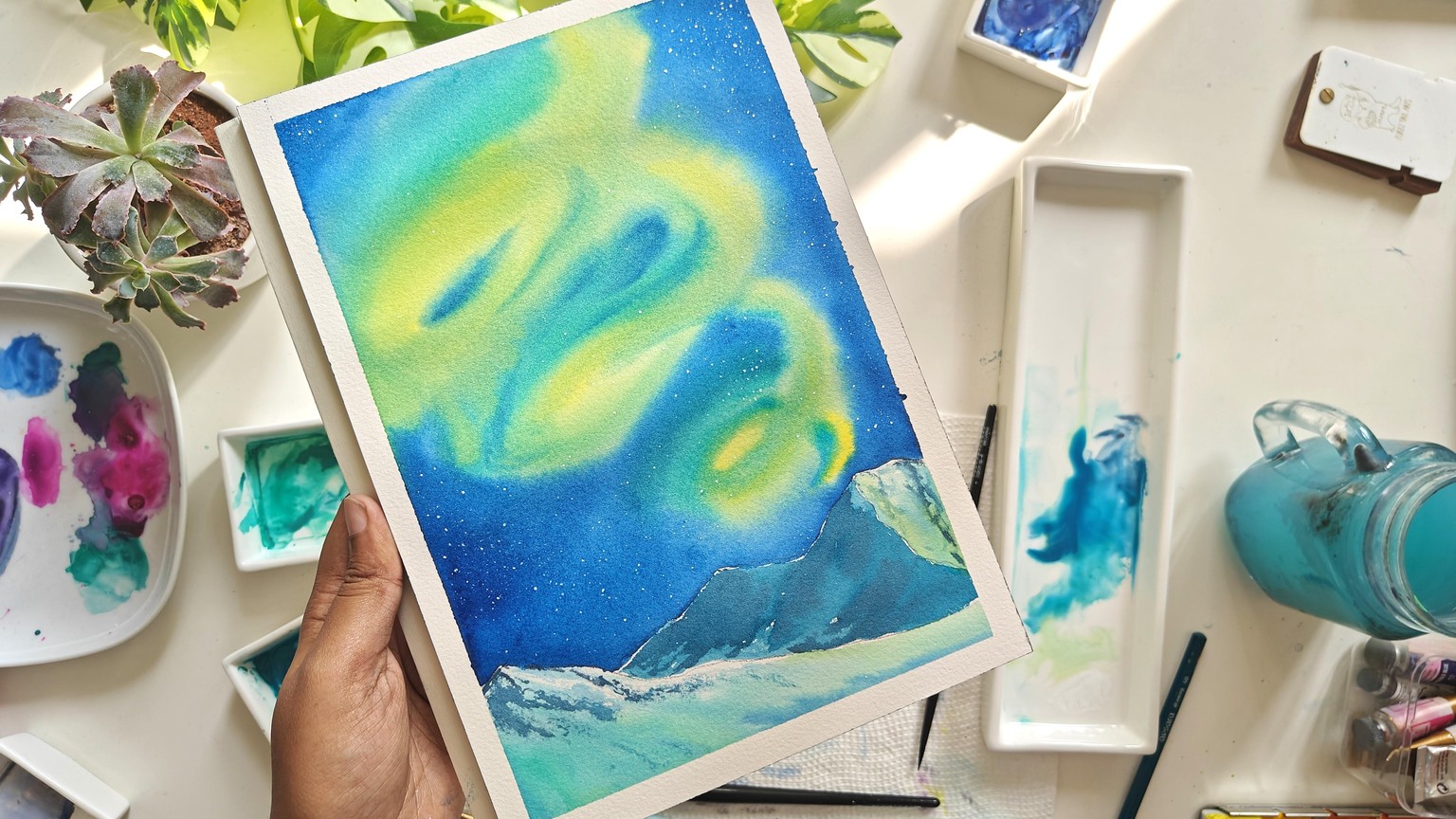 15 Days of watercolor Aurora - image 2 - student project