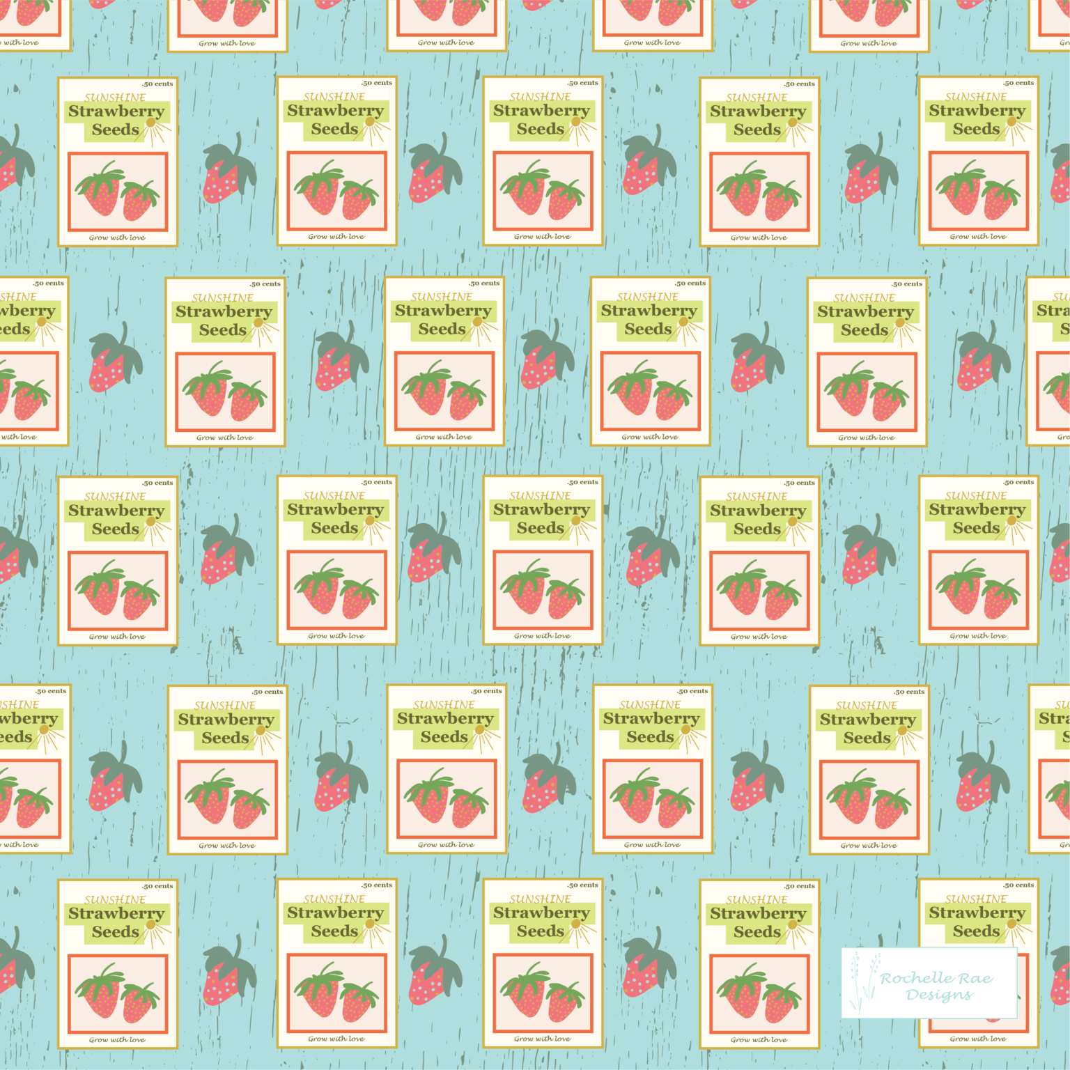Strawberry Fields Collection by Rochelle Rae Design - image 3 - student project