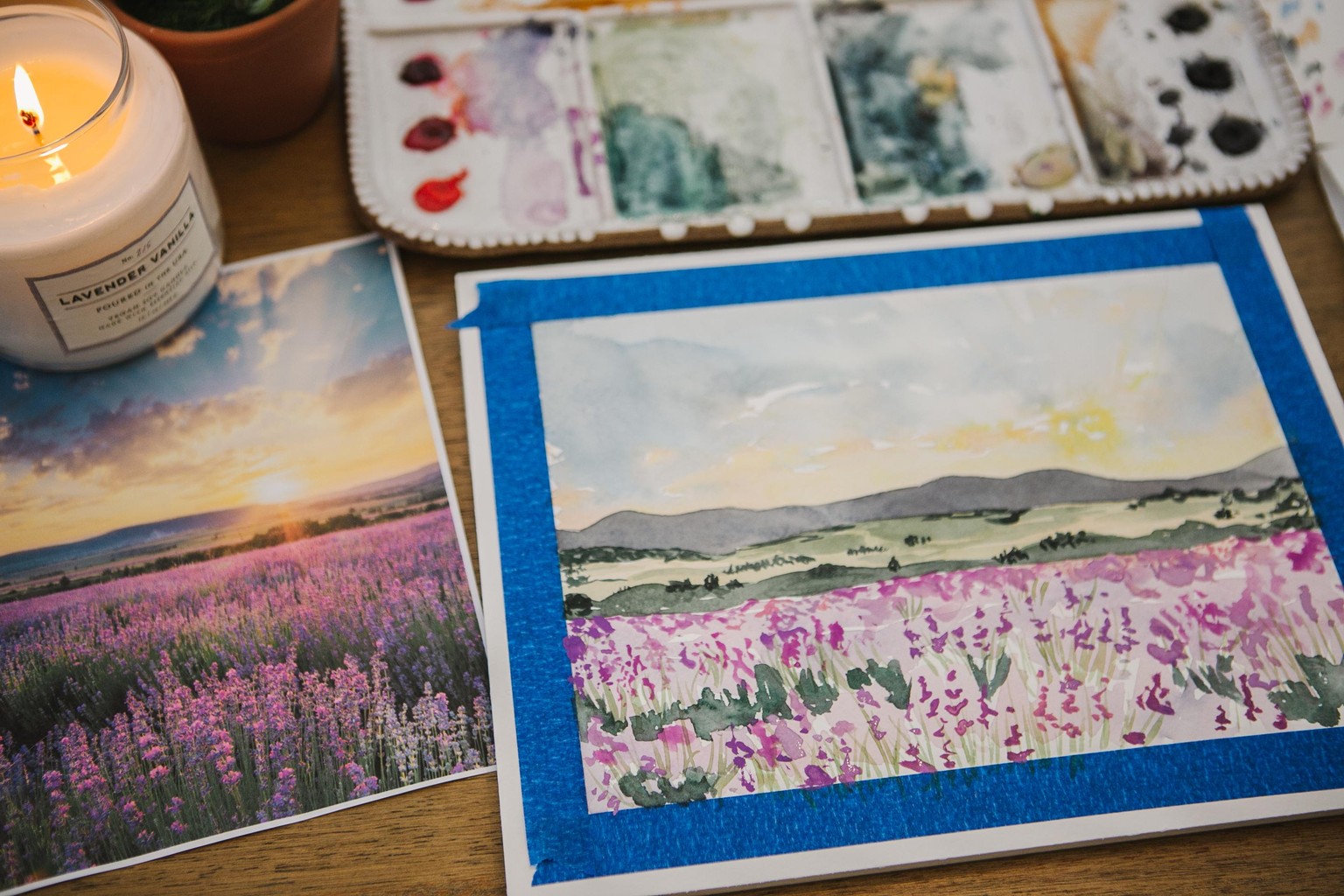 Sample Project: Provence France Lavender Field - image 5 - student project