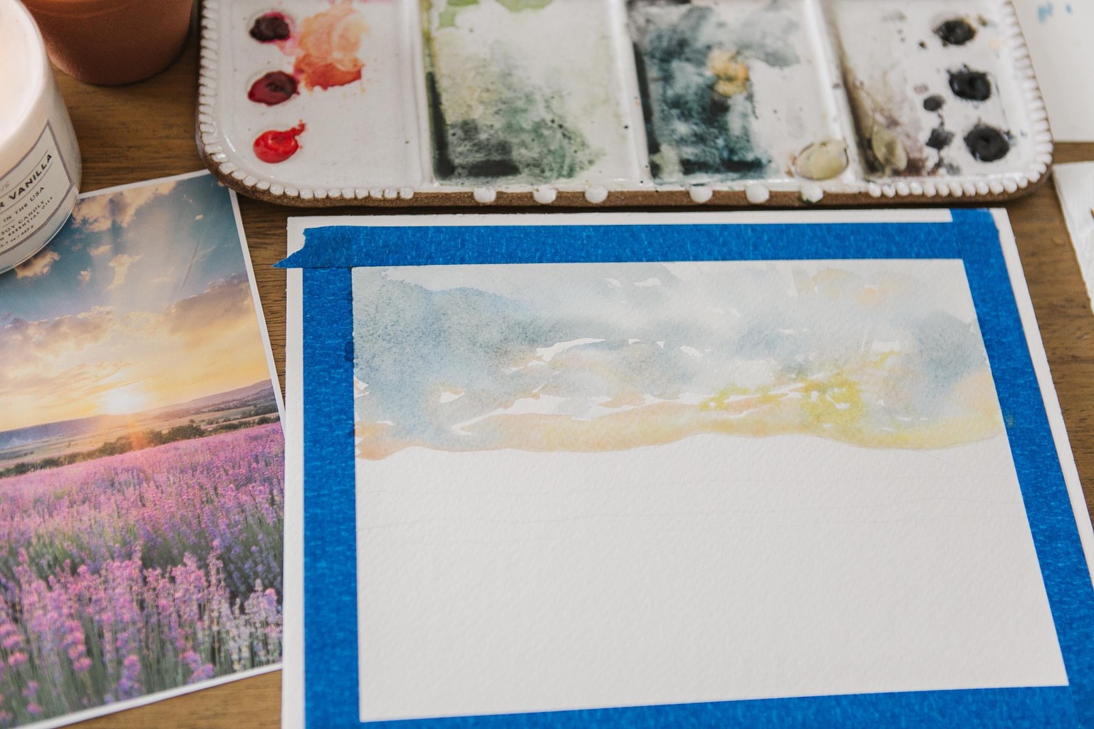 Sample Project: Provence France Lavender Field - image 1 - student project