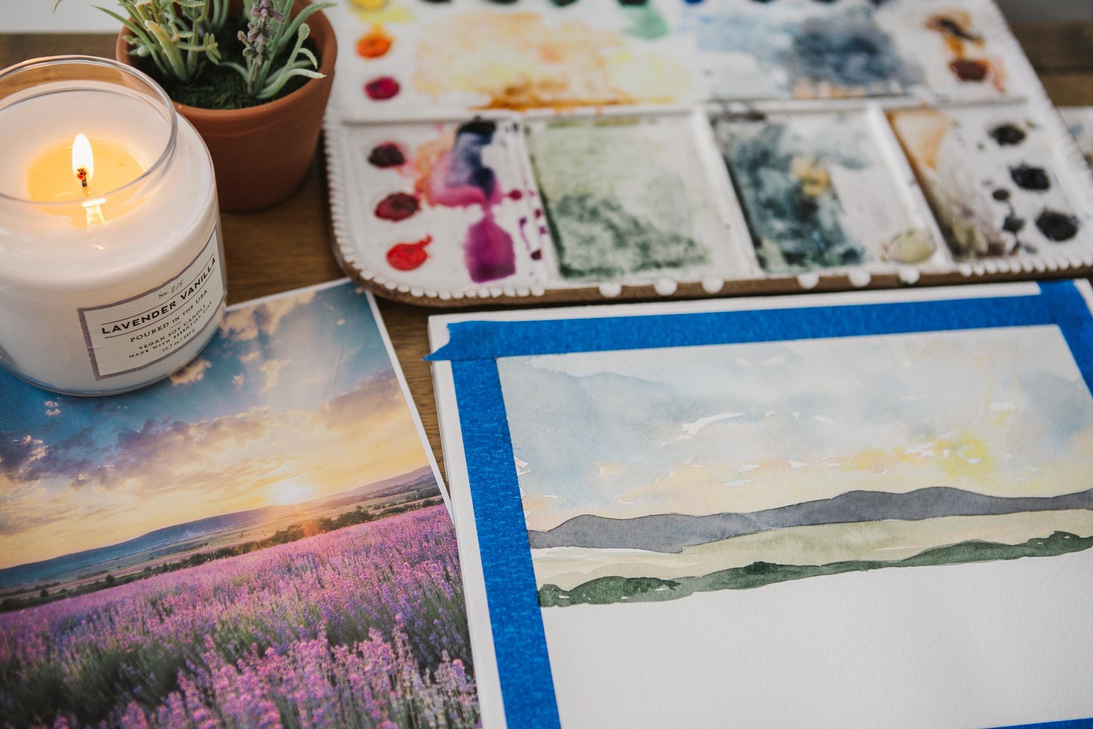 Sample Project: Provence France Lavender Field - image 2 - student project