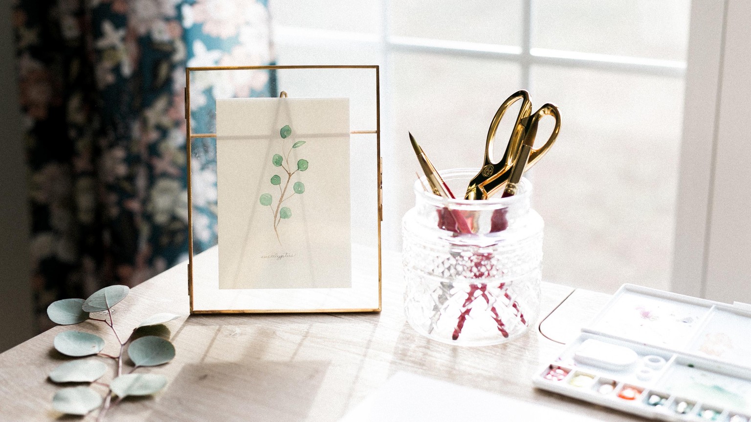 How to Paint Floral Greenery: Project 1 & 2 - image 2 - student project