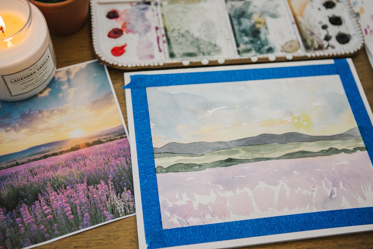 Sample Project: Provence France Lavender Field - image 3 - student project