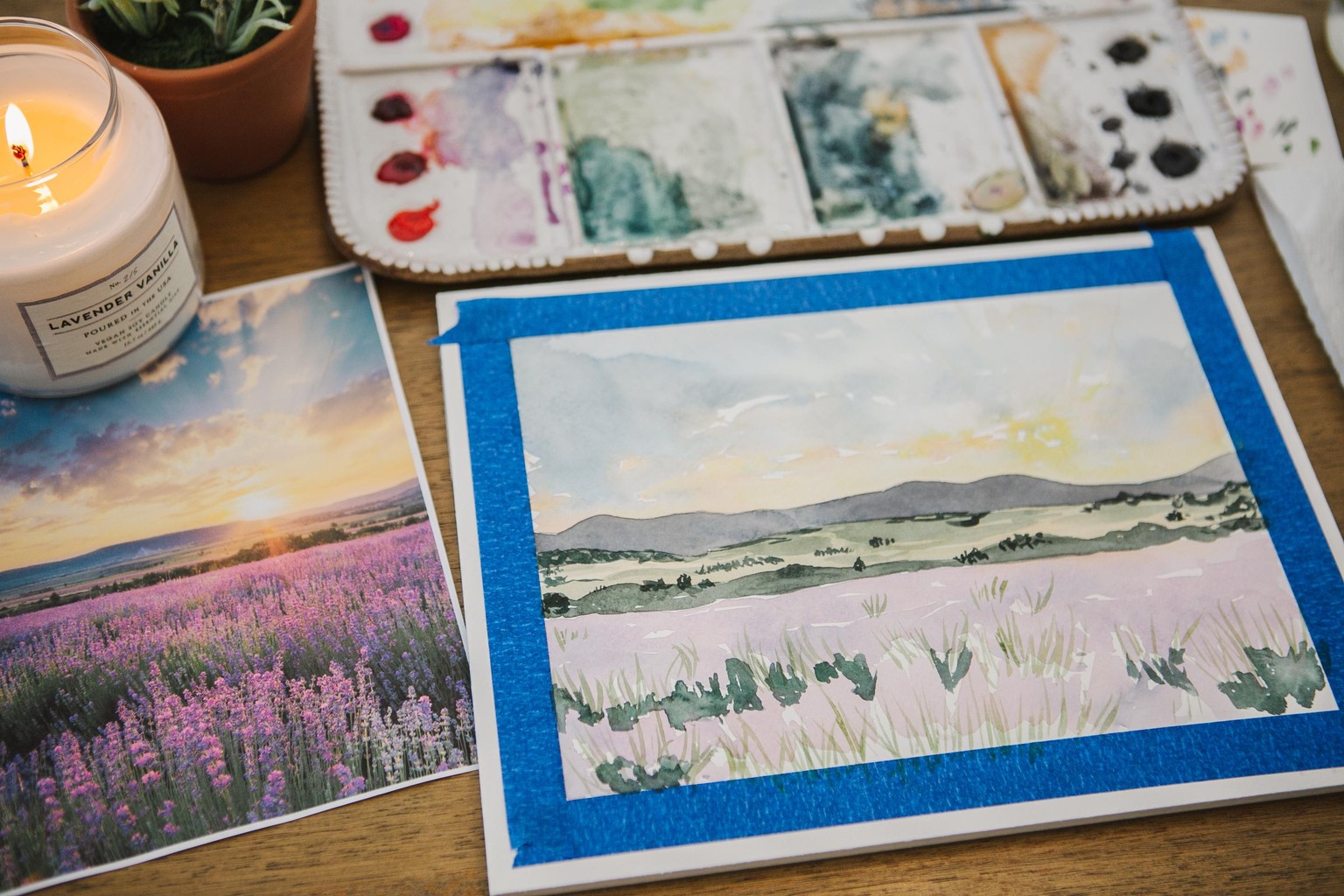 Sample Project: Provence France Lavender Field - image 4 - student project