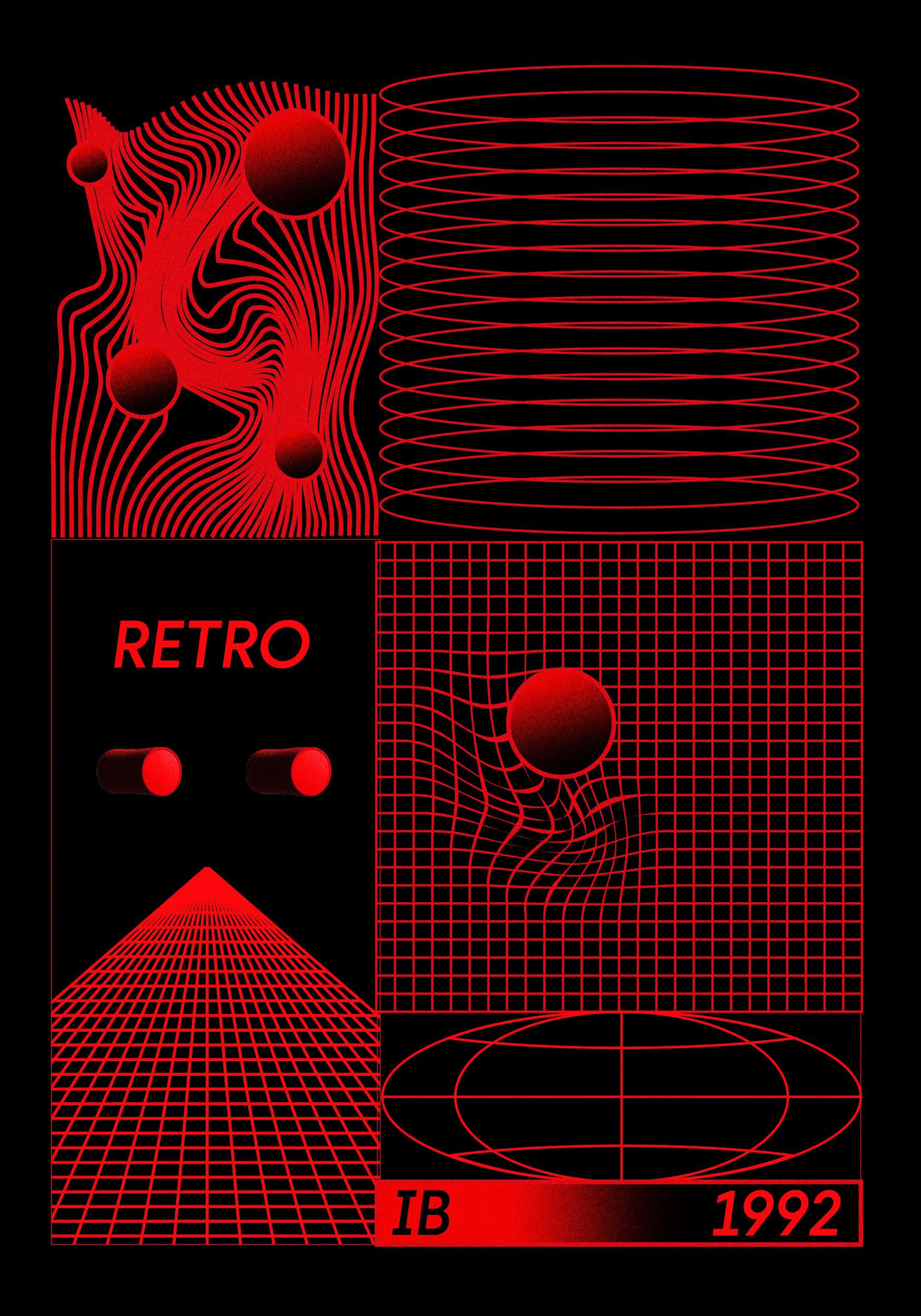 Retro poster 001 - image 1 - student project