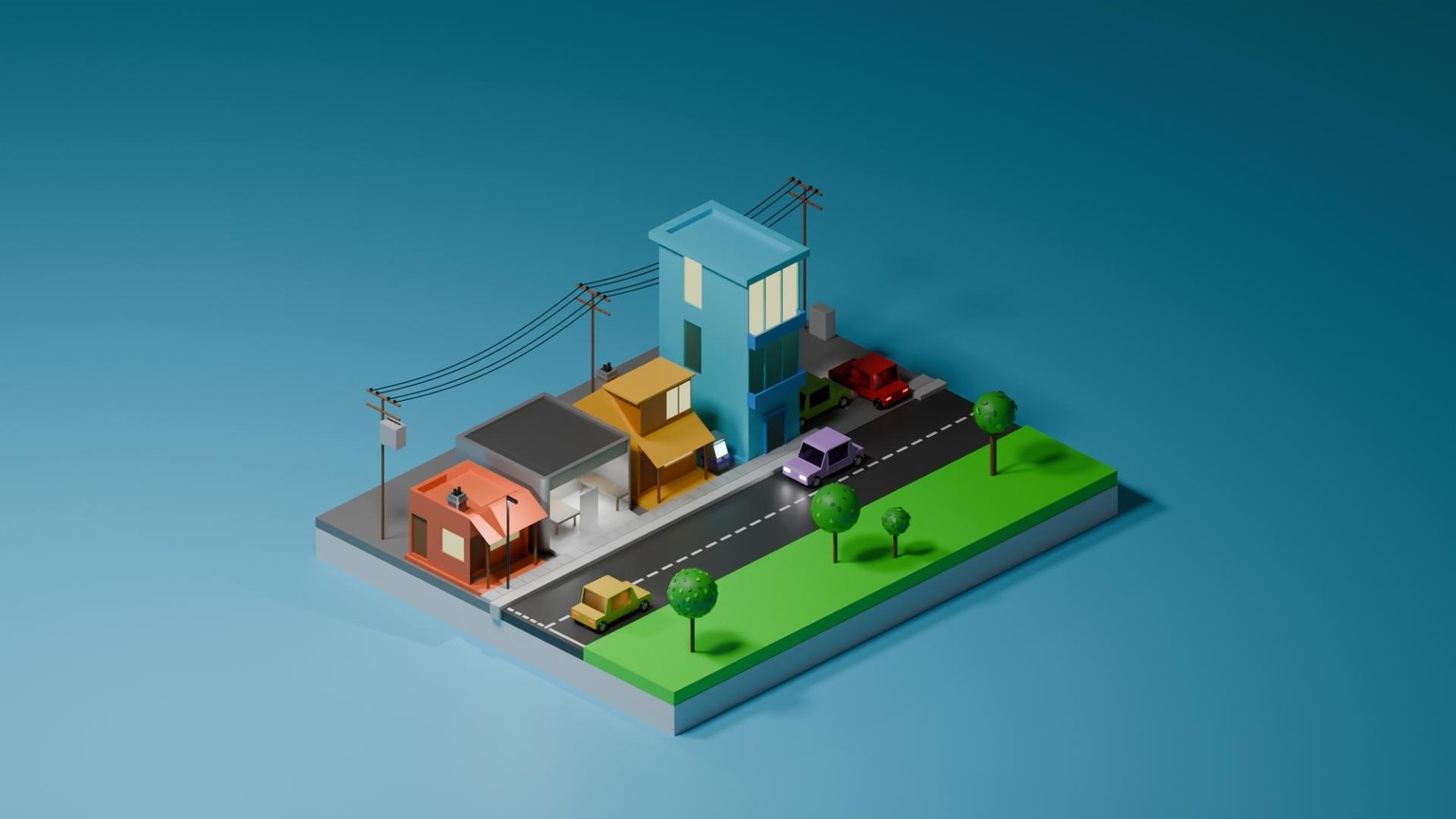 My first mini 'Kitai' city - image 1 - student project