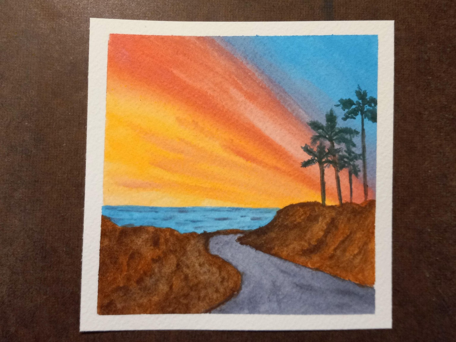 Watercolor Pastel Skies - image 4 - student project