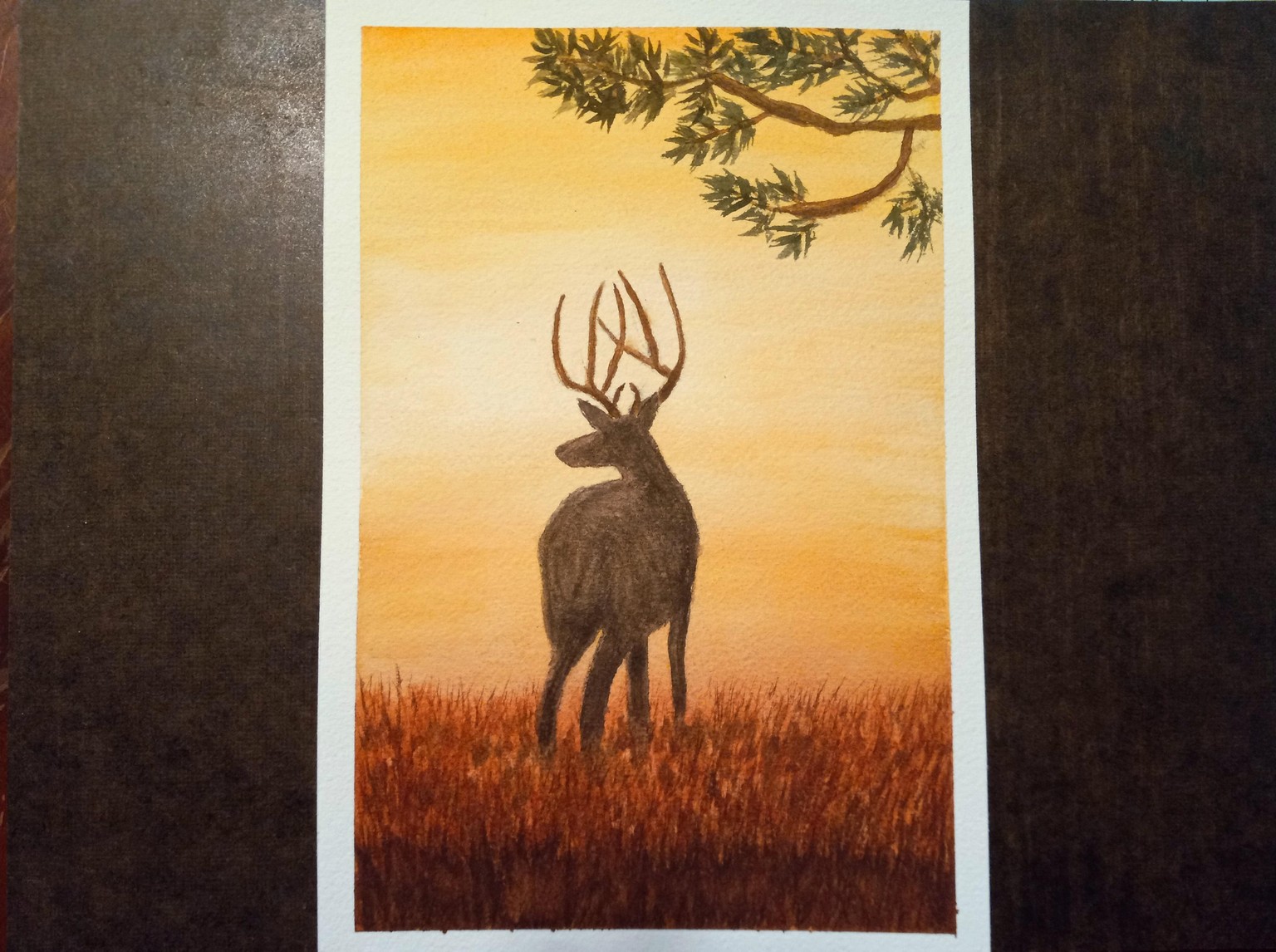 Meditate with Watercolors 14 days - image 12 - student project