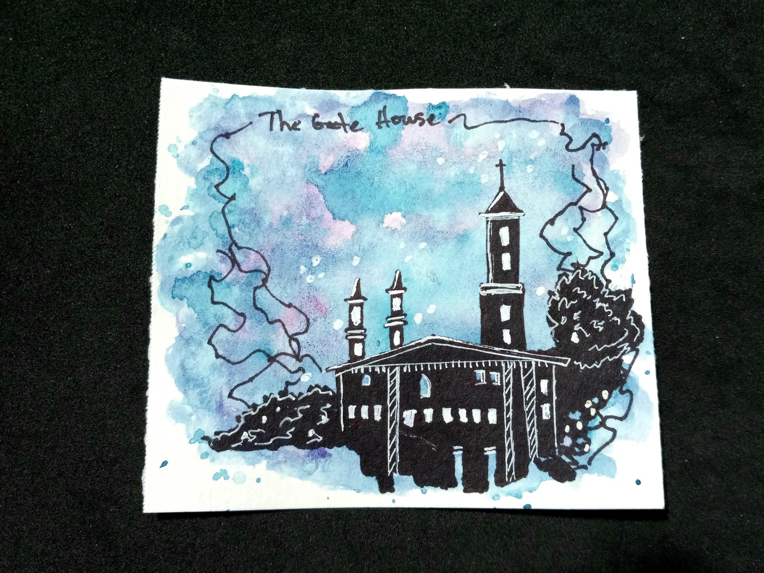 Urban Sketching - image 9 - student project