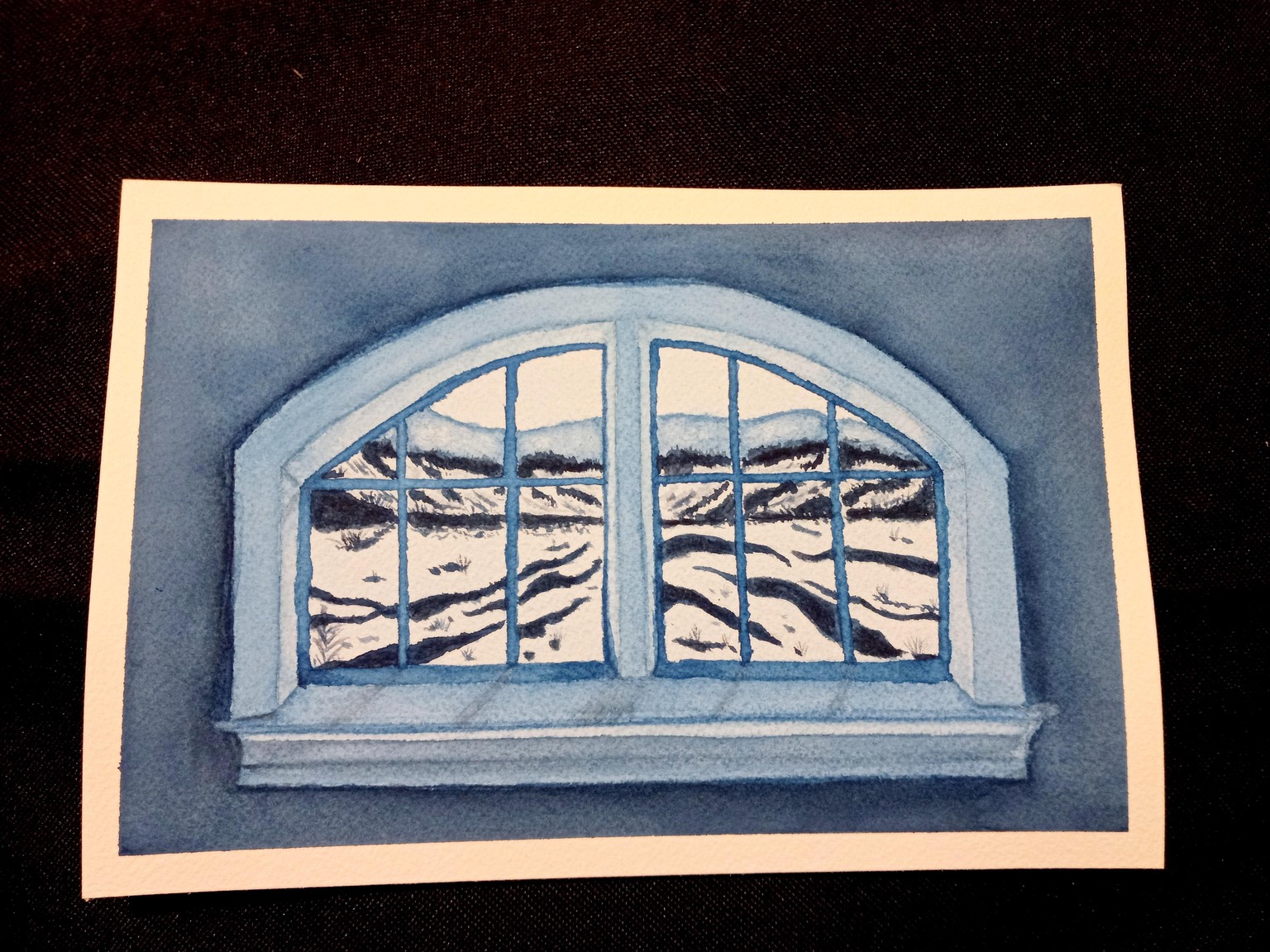 Meditate with Watercolors 14 days - image 15 - student project