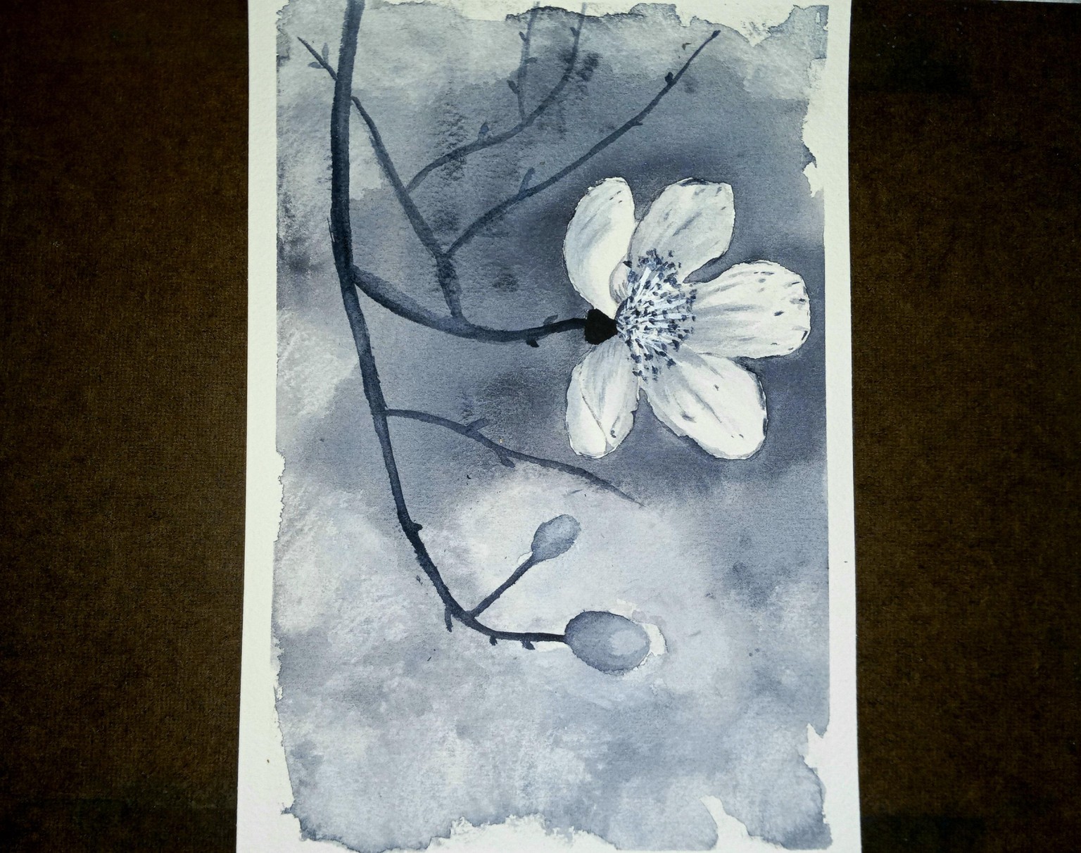 Meditate with Watercolors 14 days - image 6 - student project