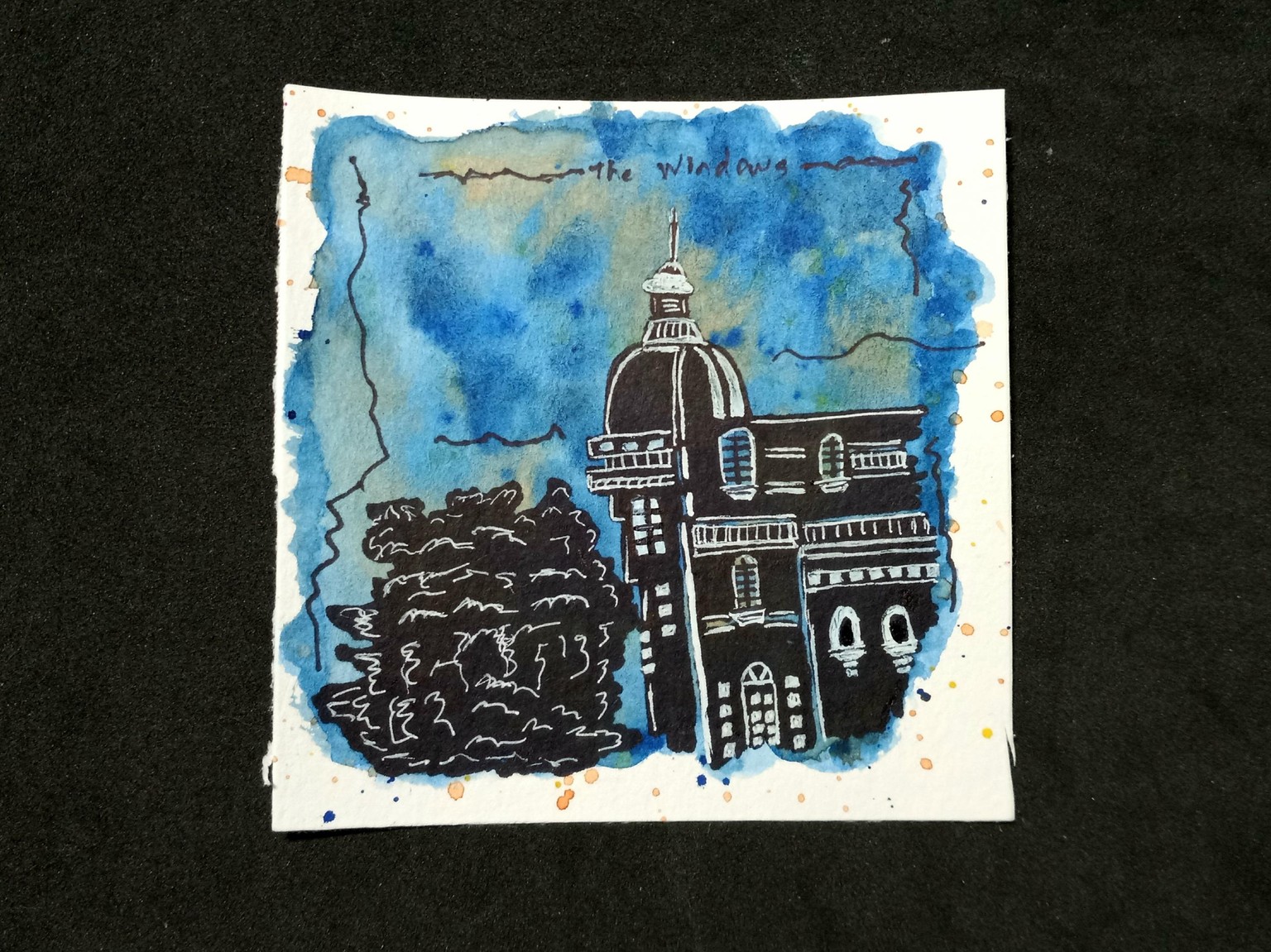 Urban Sketching - image 3 - student project
