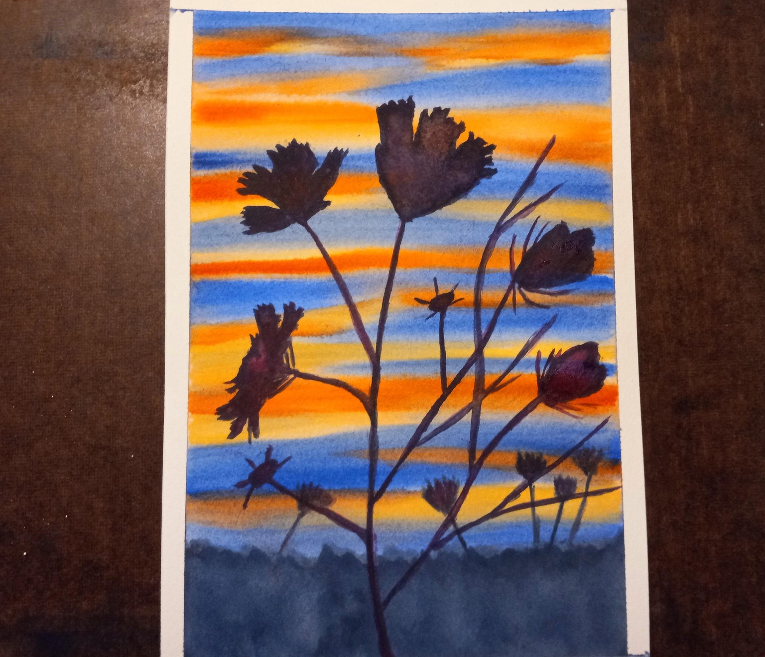 Meditate with Watercolors 14 days - image 5 - student project