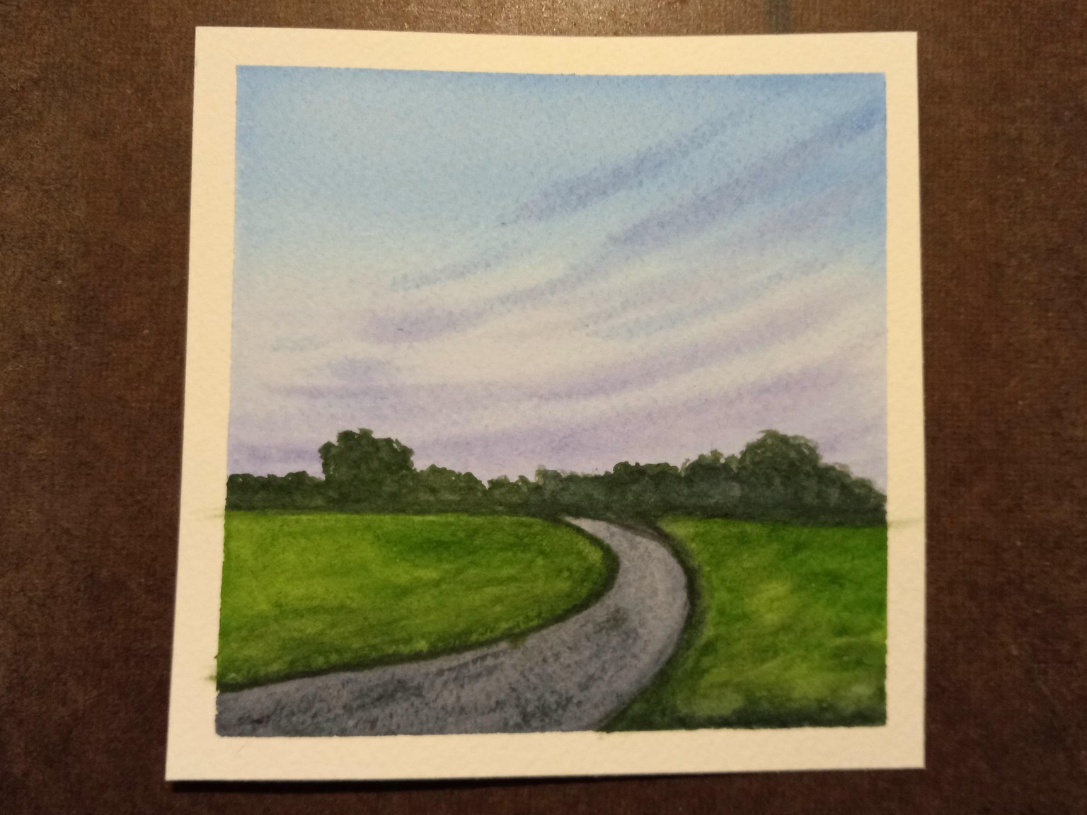 Watercolor Pastel Skies - image 5 - student project