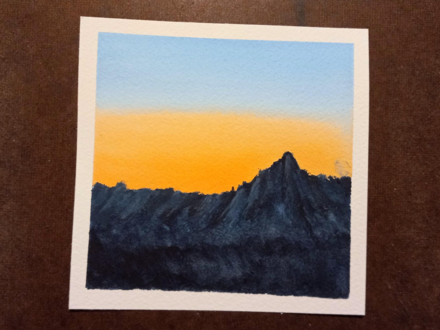 Watercolor Pastel Skies - image 1 - student project