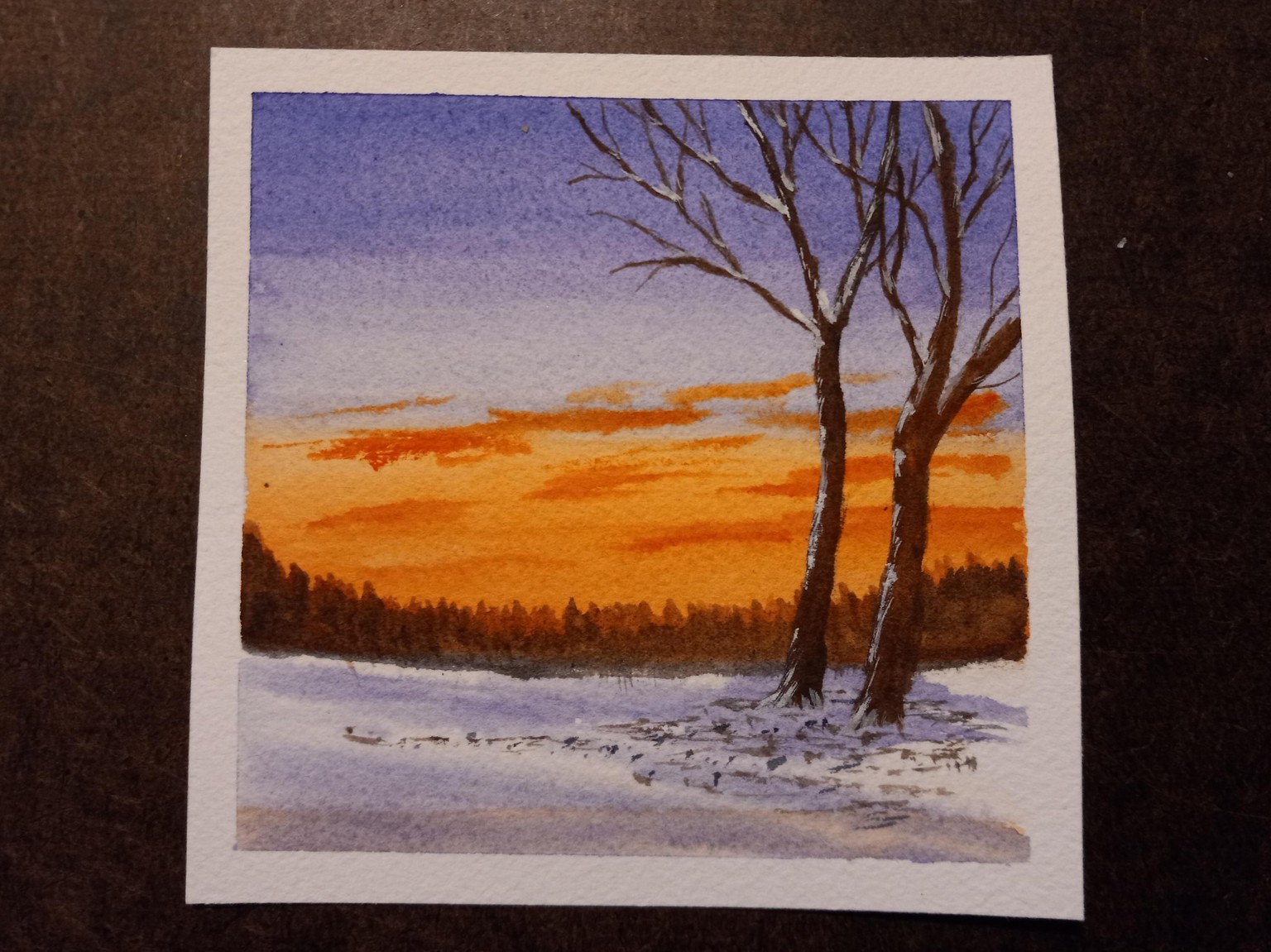 Watercolor Pastel Skies - image 10 - student project