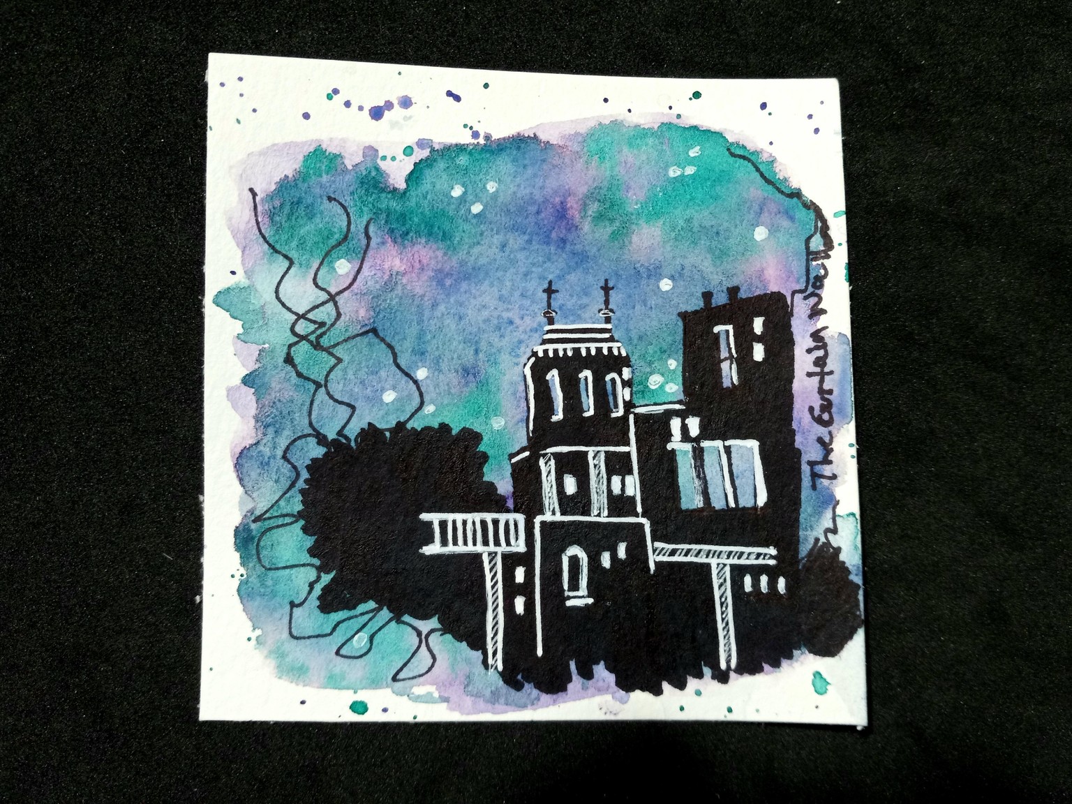 Urban Sketching - image 10 - student project
