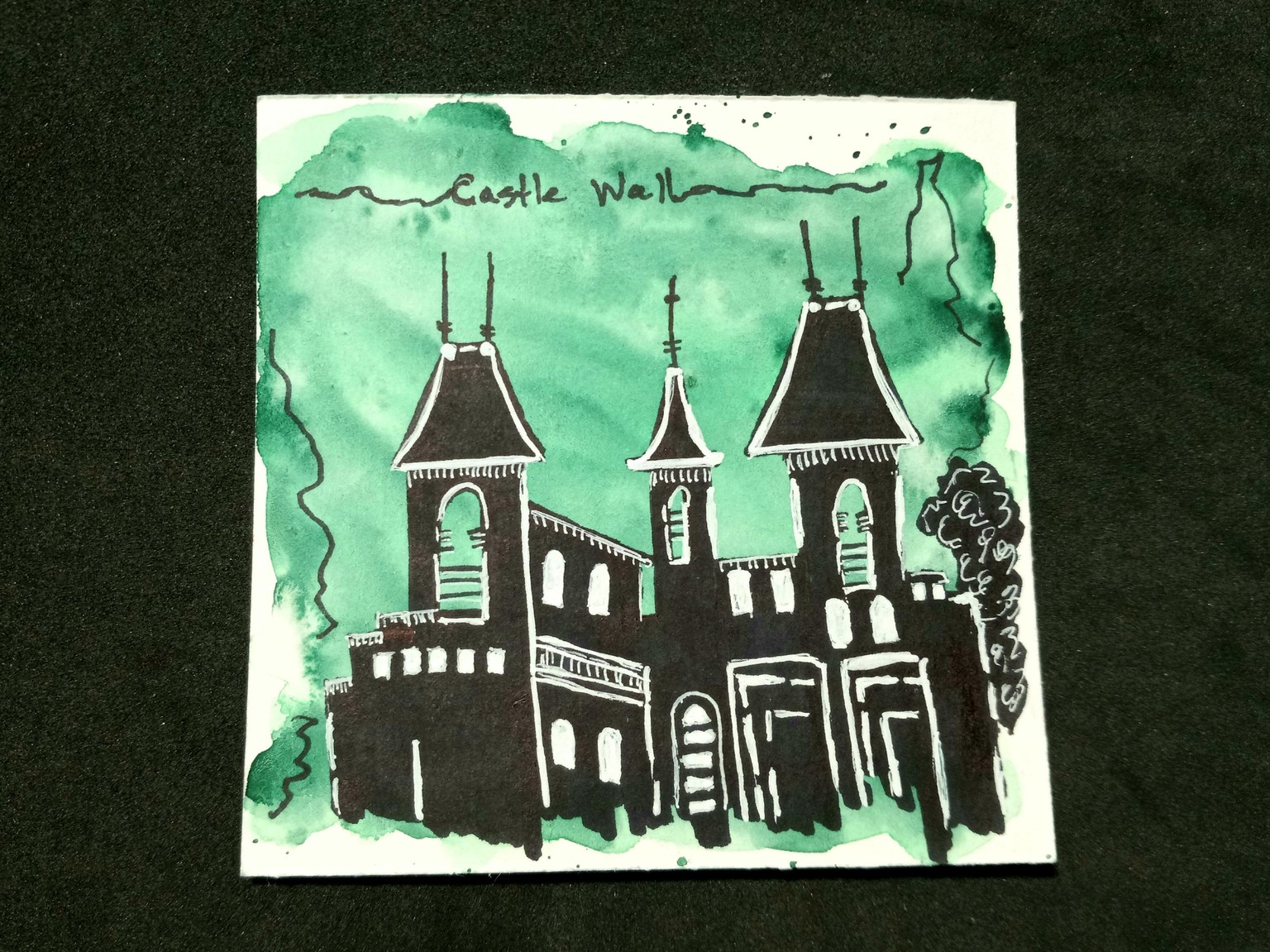 Urban Sketching - image 5 - student project