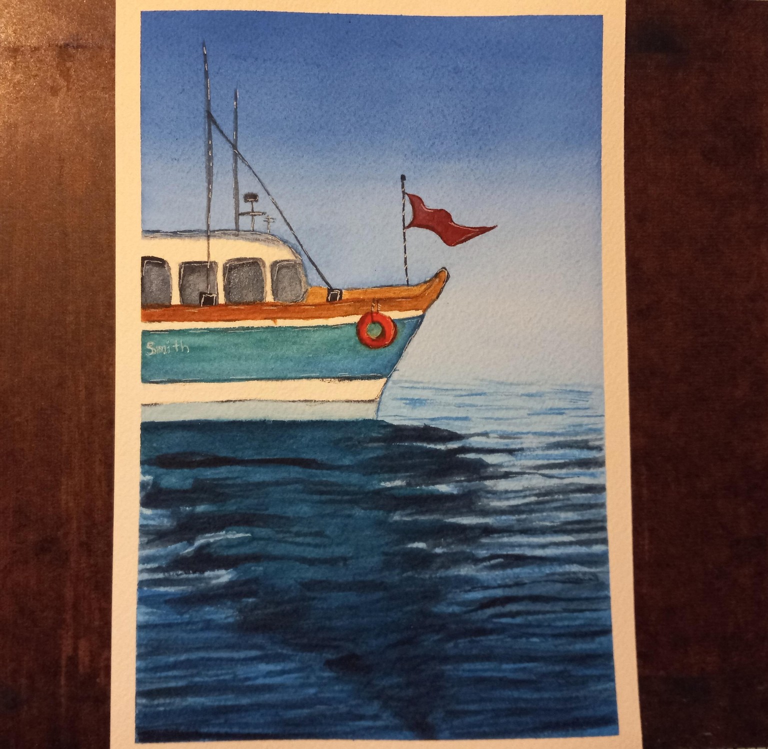 Tied Boat - image 2 - student project