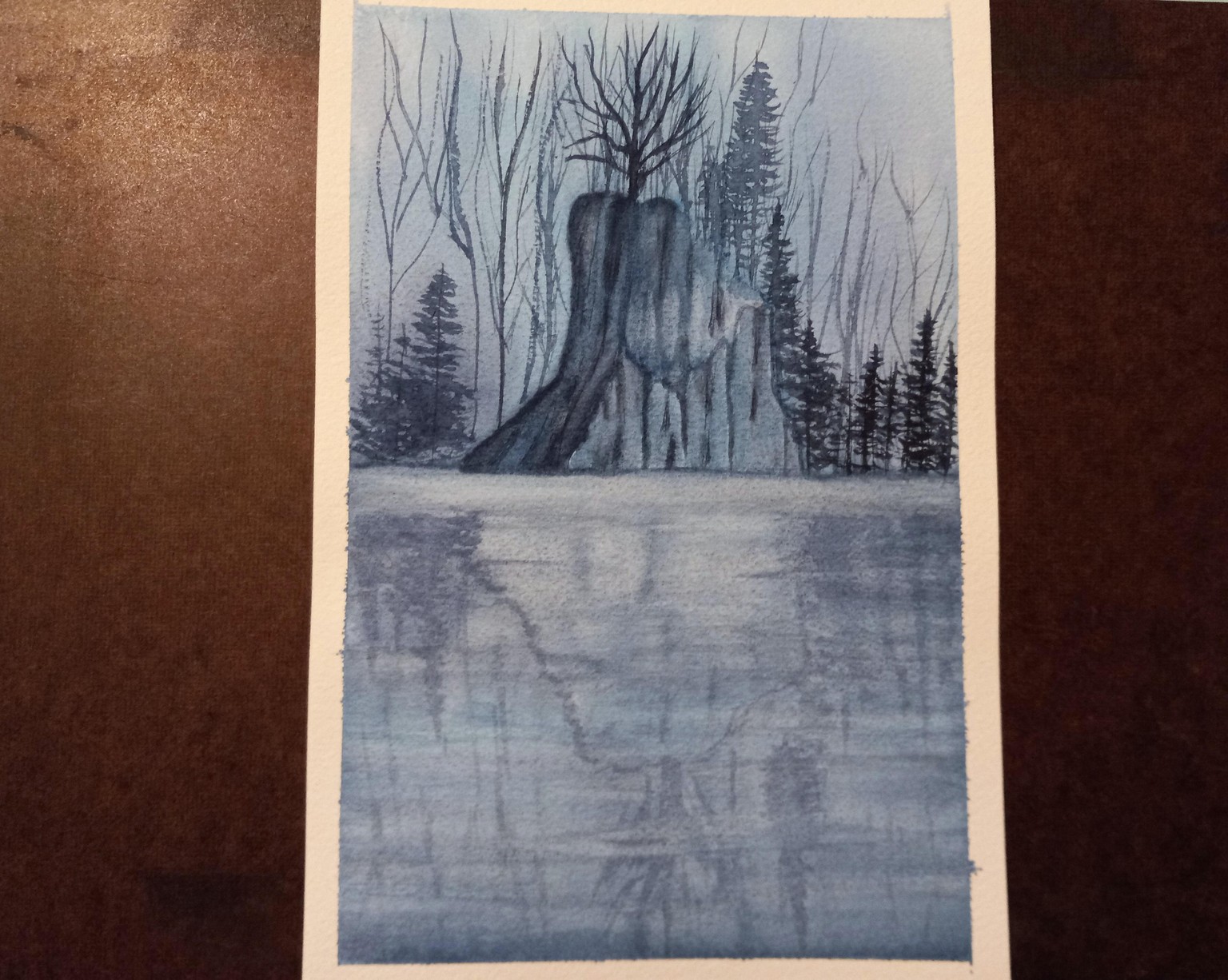 Meditate with Watercolors 14 days - image 8 - student project