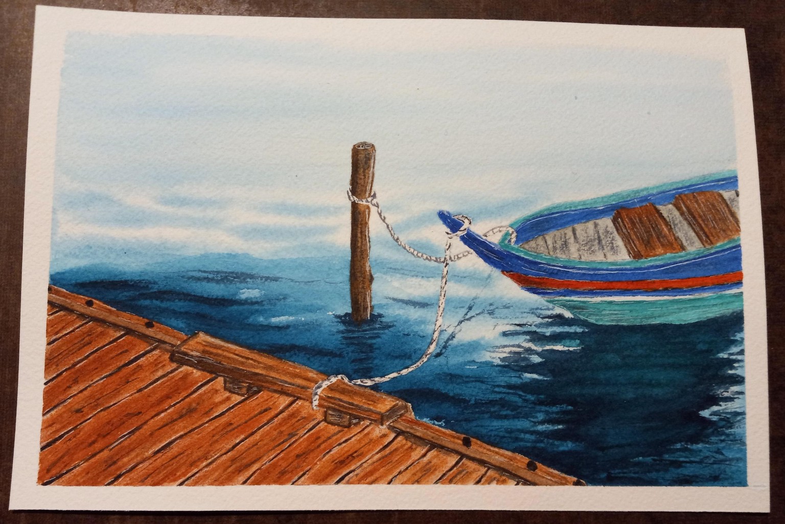 Tied Boat - image 1 - student project